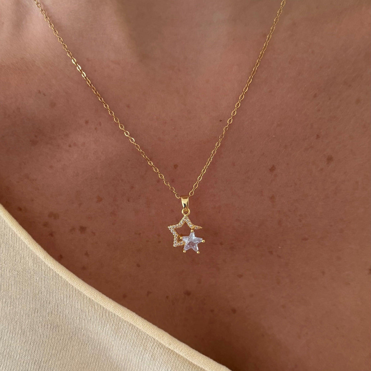 Double Wish Necklace | By Qivii