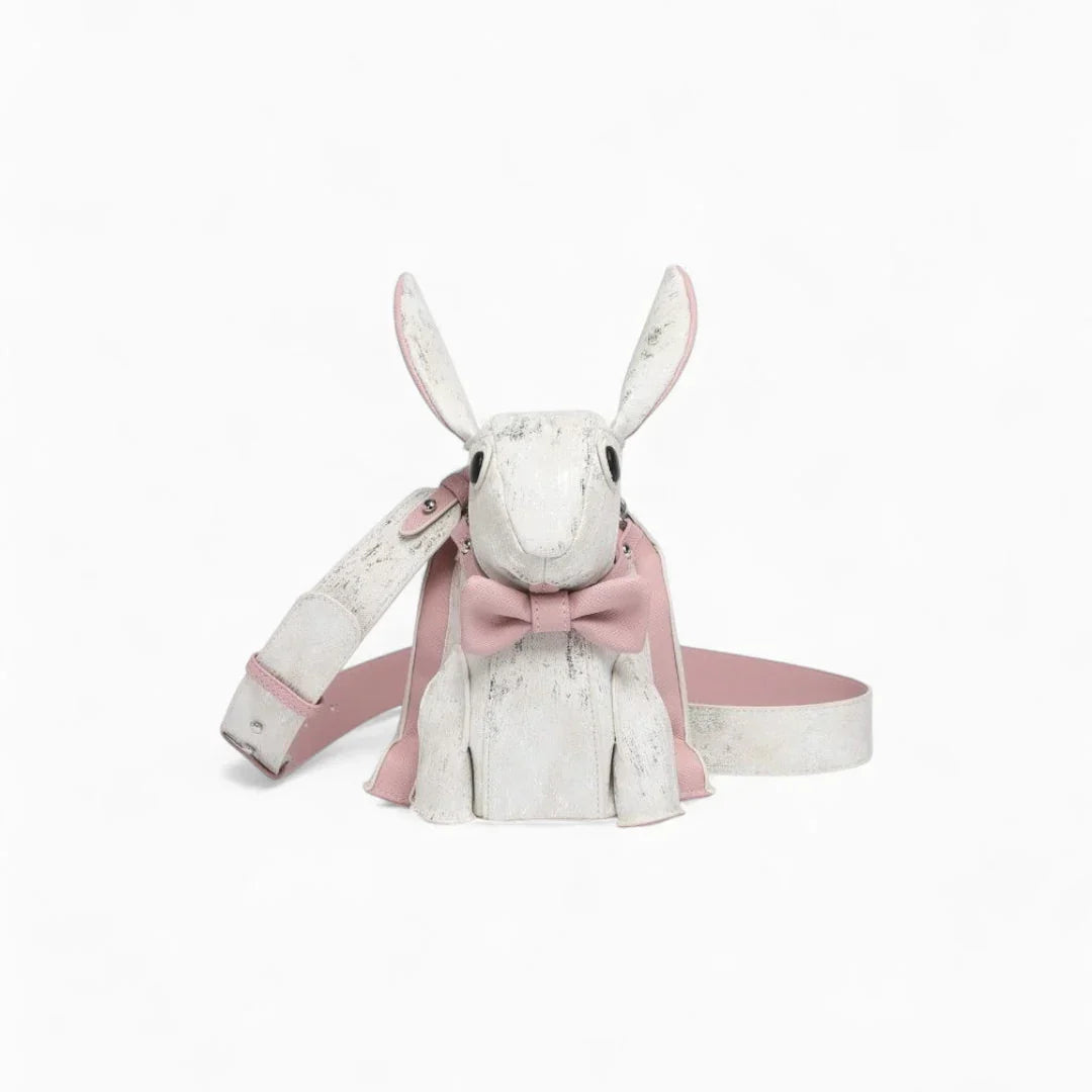 Bunny Belle Crossbody in Vegan Leather - By Qivii