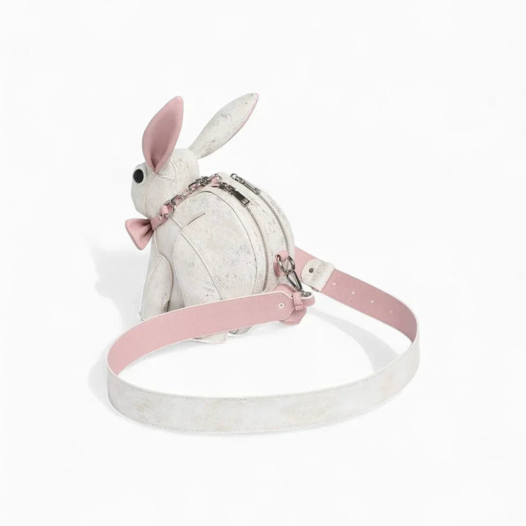 Bunny Belle Crossbody in Vegan Leather - By Qivii