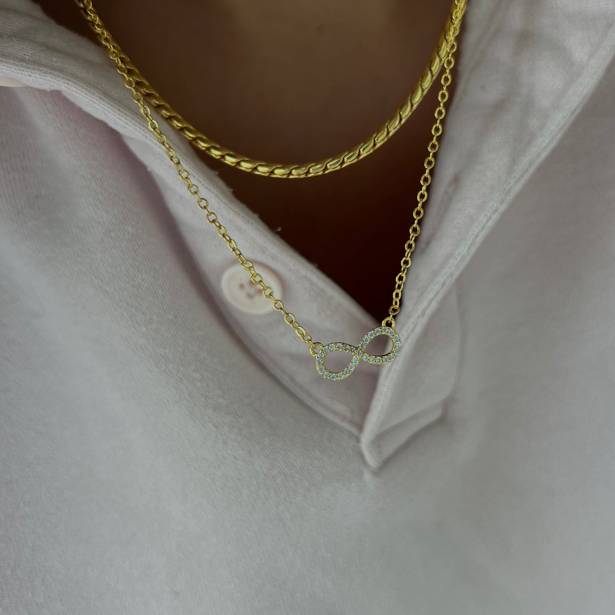 Infinity Necklace | By Qivii