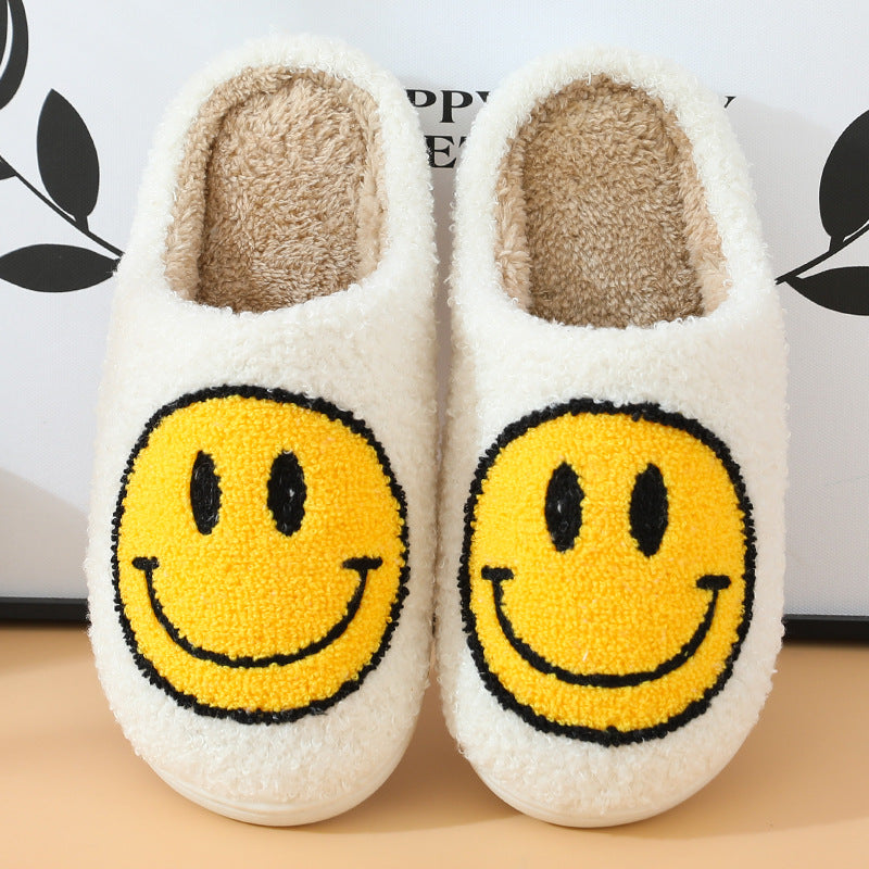 LOL Slippers Plush Smiley - By Qivii