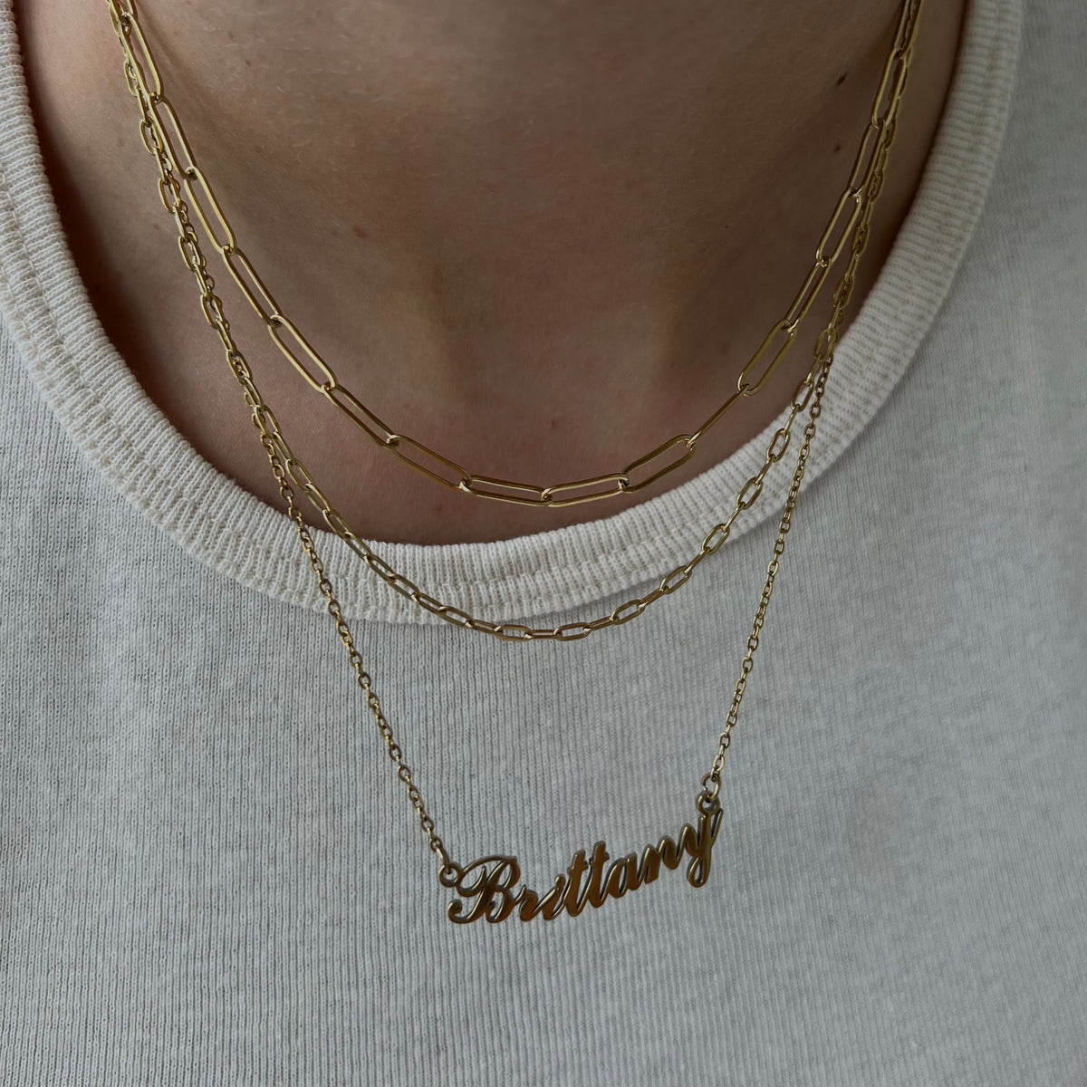 Link Up Necklace | By Qivii