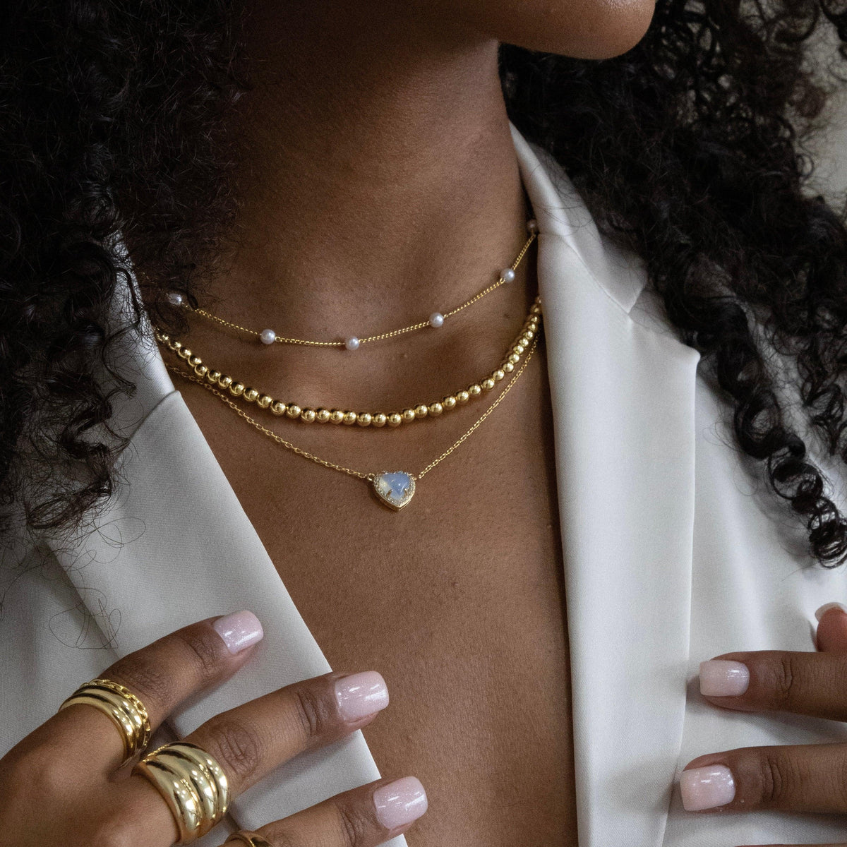 Lover Girl Necklace | By Qivii