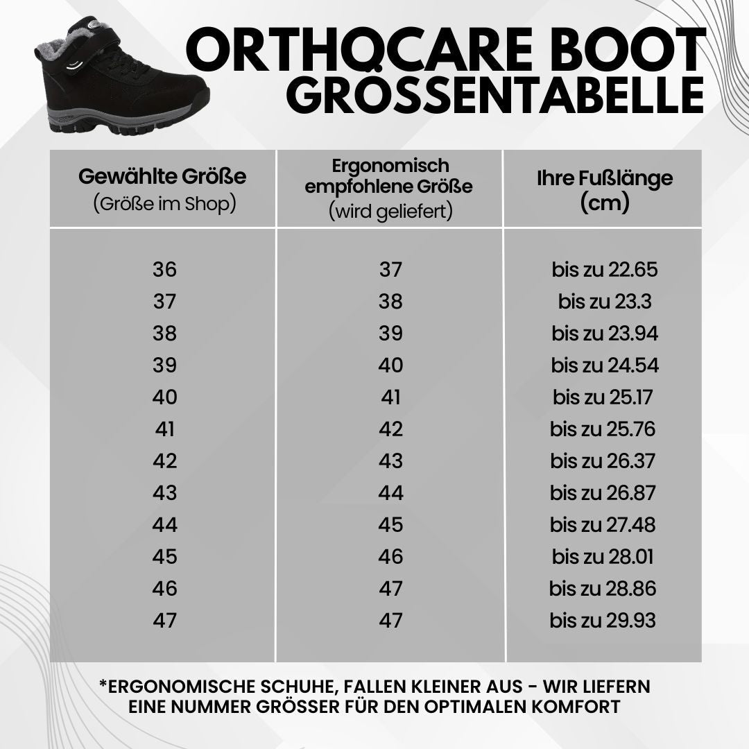 OrthoCare Boot - Ergonomischer & schmerzlindernden Komfortschuh - By Qivii