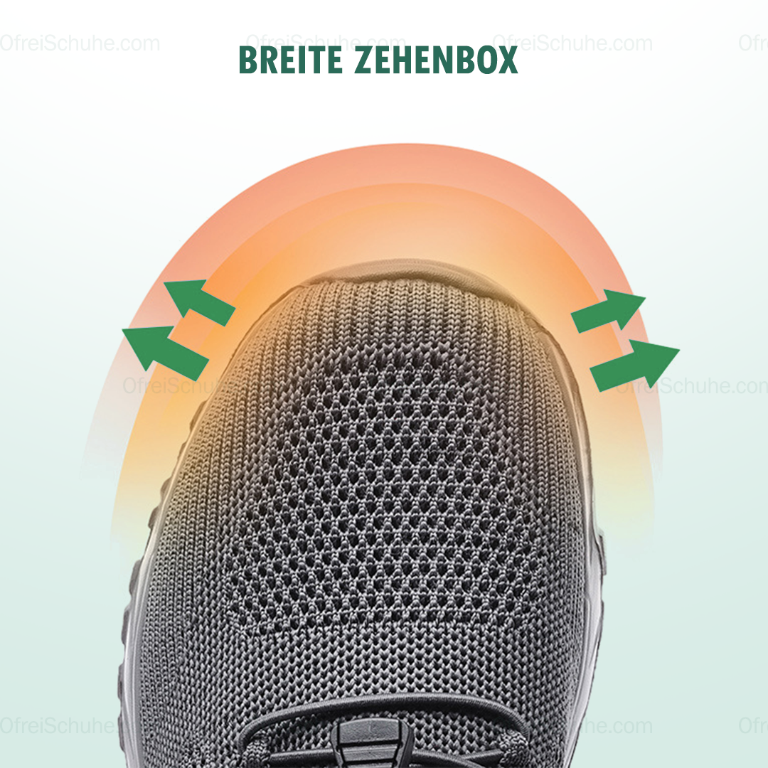 Steinmetz Hands-Free Orthopädische Schuhe Mesh - By Qivii