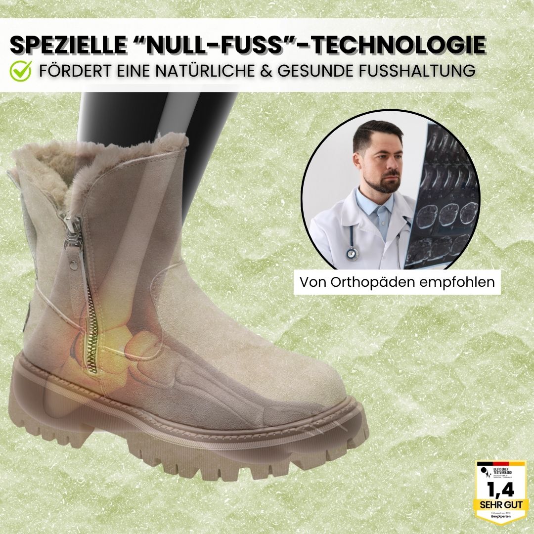 NordicWarm - Ergonomische, wasserdichte & rutschfeste Schuhe für Herbst & Winter zur Schmerzlinderung - By Qivii
