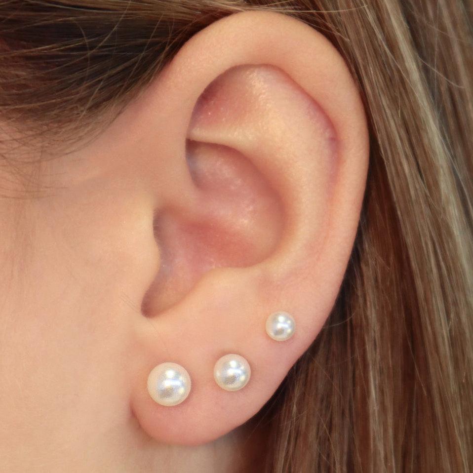 Lover Girl Flat Back Earring 3 Piece Set | By Qivii