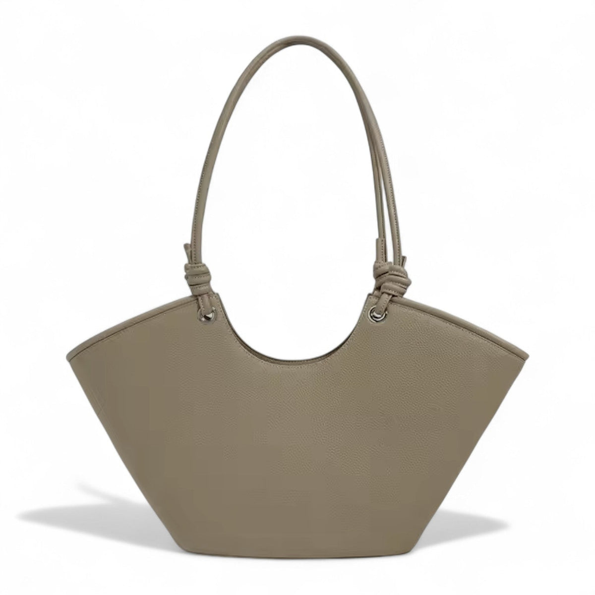 Evara Tote in Pure Leather - By Qivii