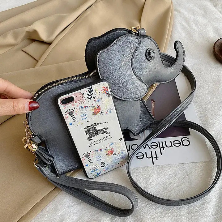 Elly | Mini Elephant Bag - By Qivii