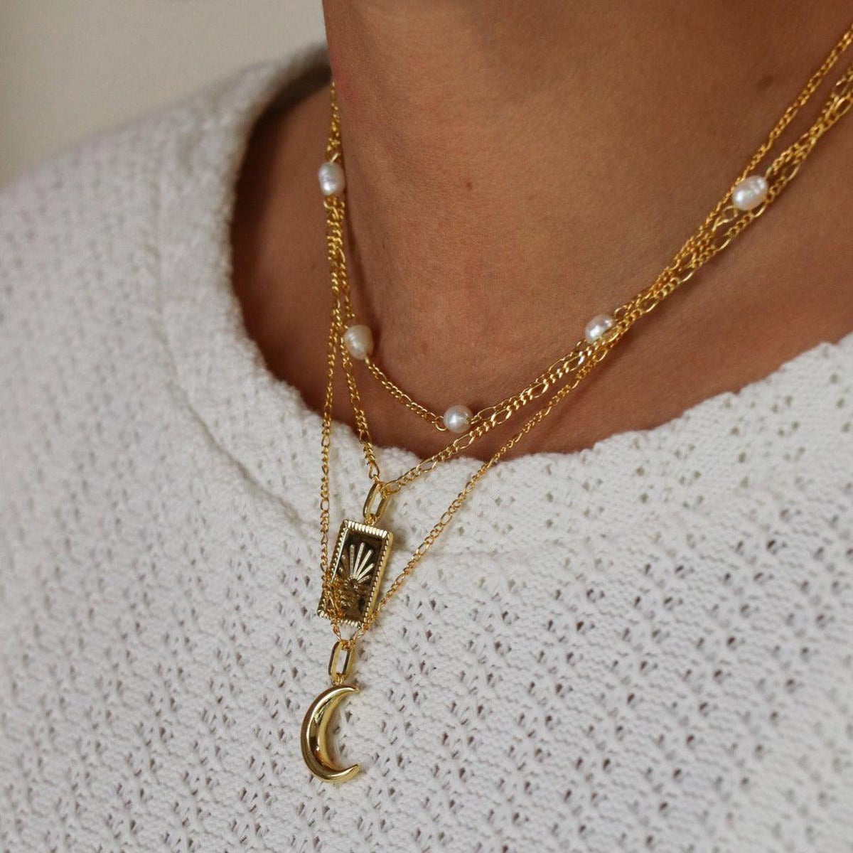 Sunshine Necklace | By Qivii