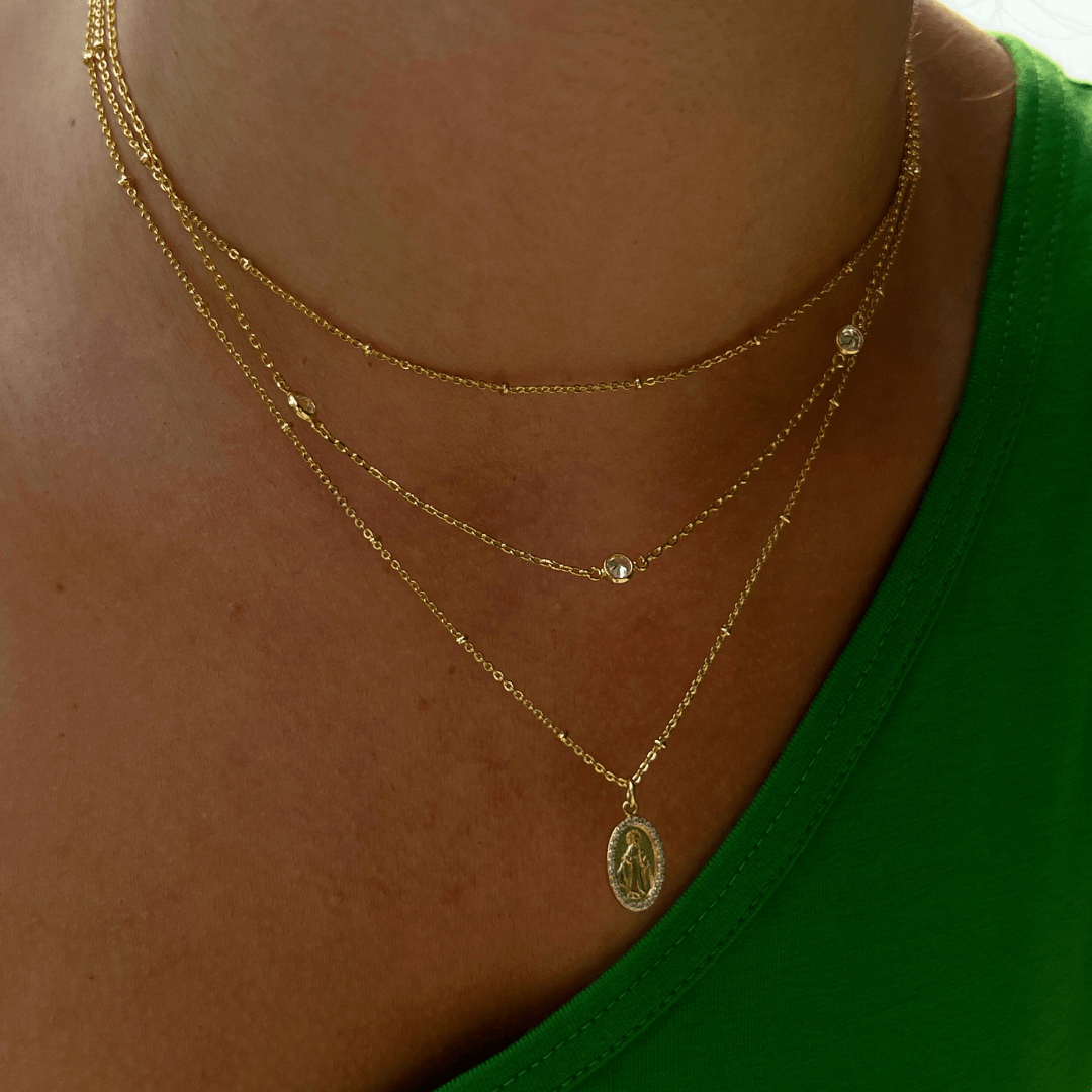 Sunday Sweetheart Layered Necklaces | By Qivii