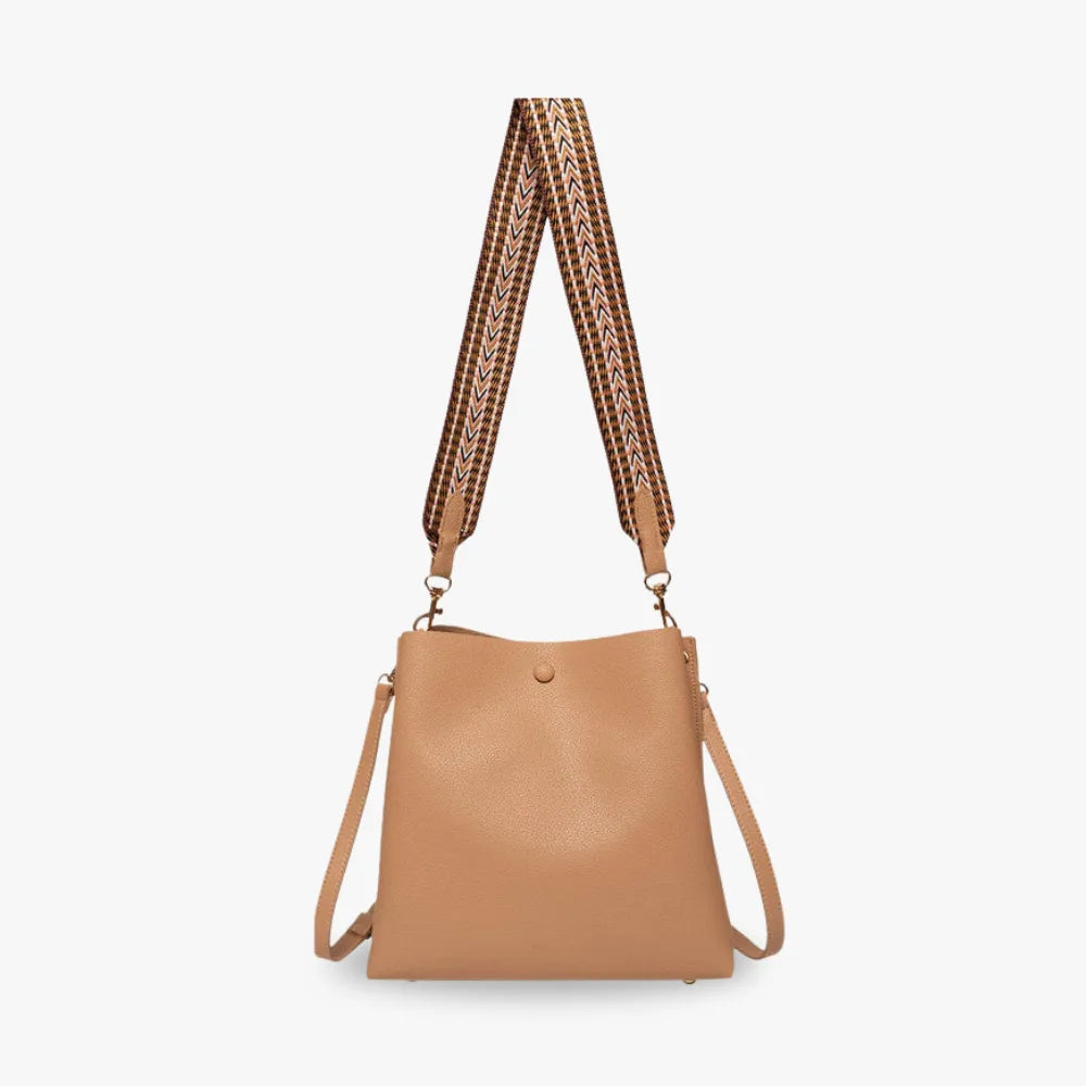 Montelise | Crossbody Bucket Bag - By Qivii