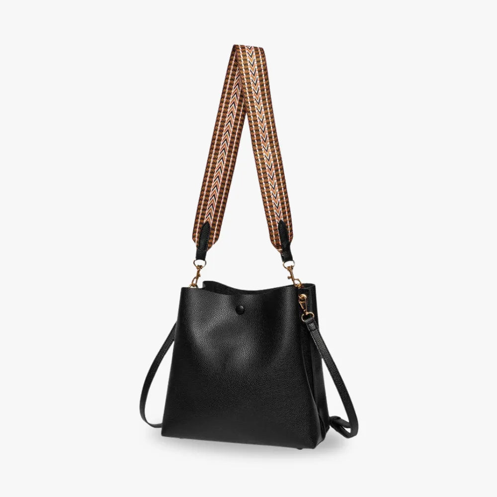 Montelise | Crossbody Bucket Bag - By Qivii