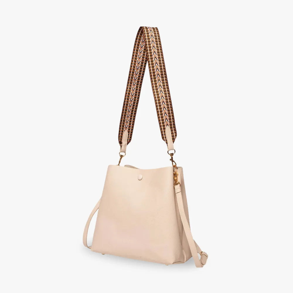 Montelise | Crossbody Bucket Bag - By Qivii