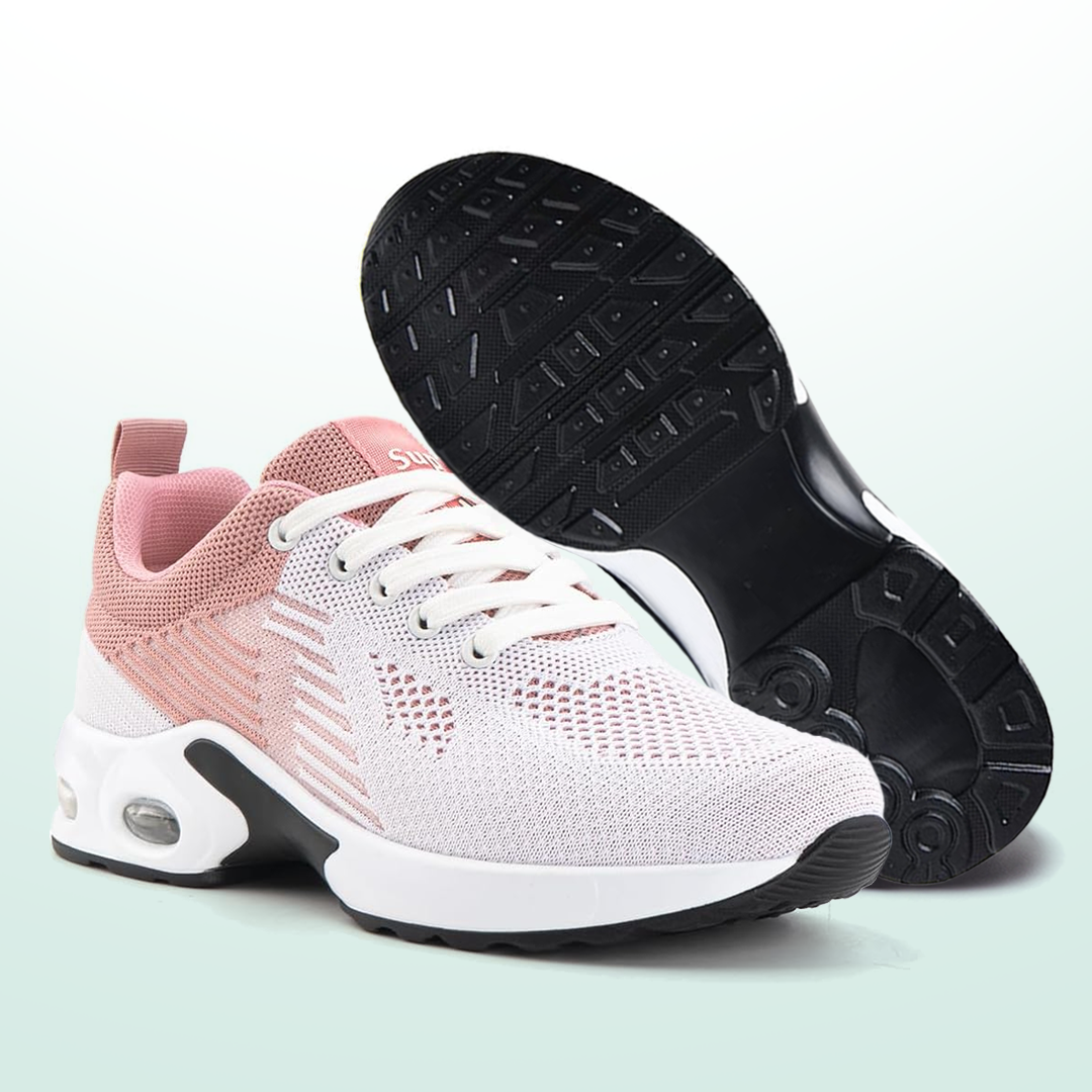 WalkMora Orthopädische Schuhe - Weiß Rosa - By Qivii