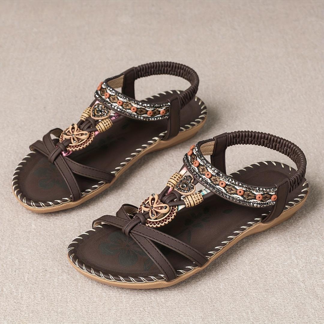 Nada – Orthopädische Sandalen im Ibiza-Stil für Komfort & Eleganz - By Qivii