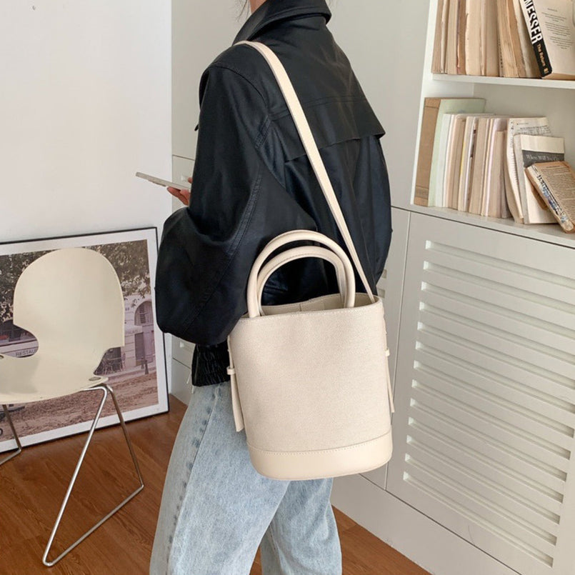 Serah | Crossbody Bucket Bag - By Qivii