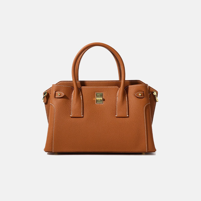 Monica Bag in Pure Leather - By Qivii