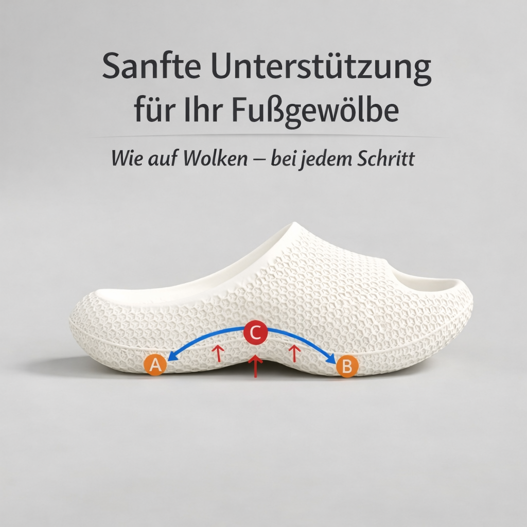 Claudia – Orthopädische Komfort-Clogs - By Qivii