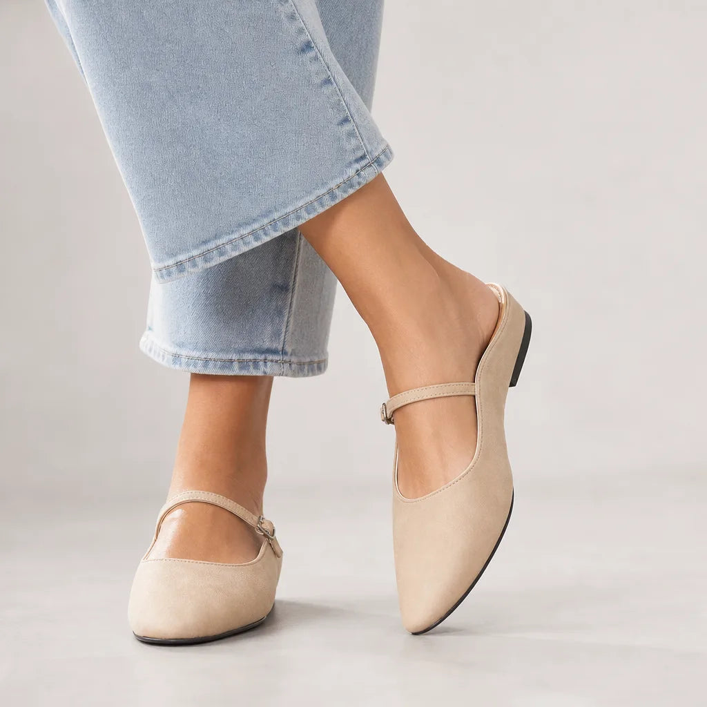 Amaya Mule Sandals - By Qivii