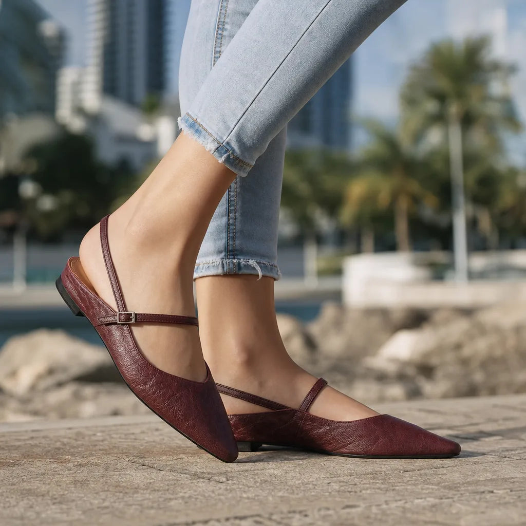 Amaya Mule Sandals - By Qivii