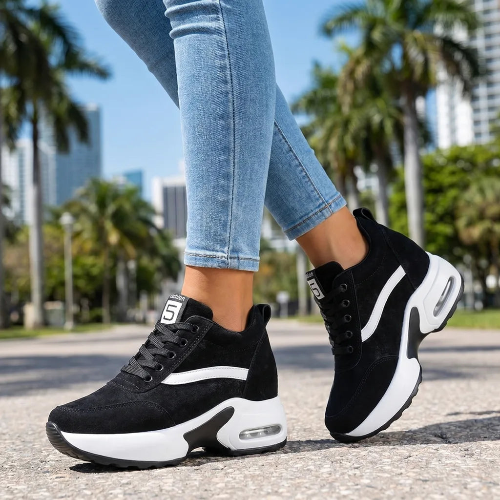 Amelie Platform Sneakers - By Qivii