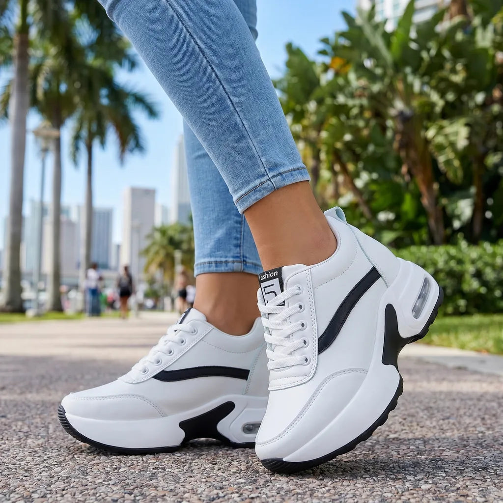Amelie Platform Sneakers - By Qivii