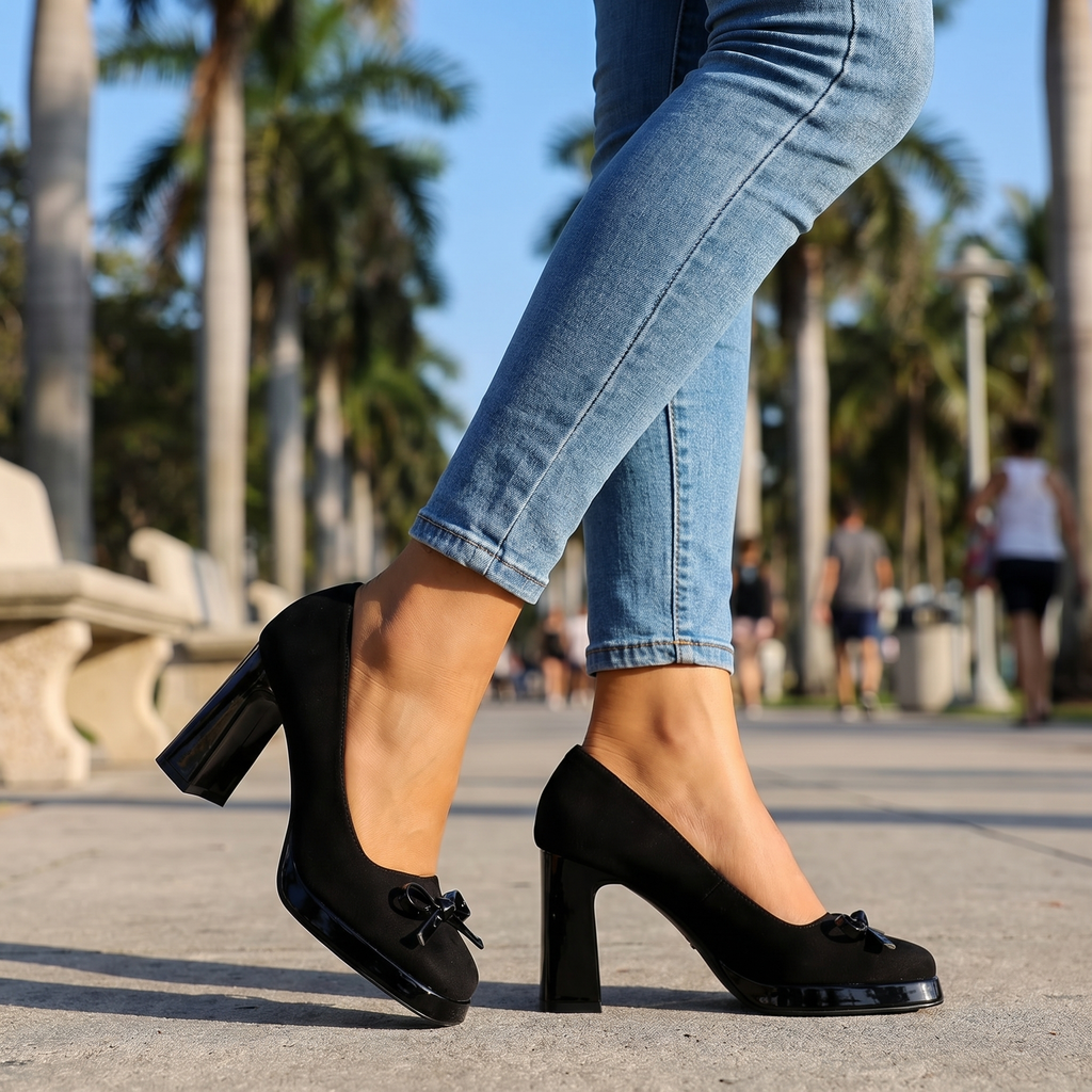 Davina Suede Platforms - By Qivii
