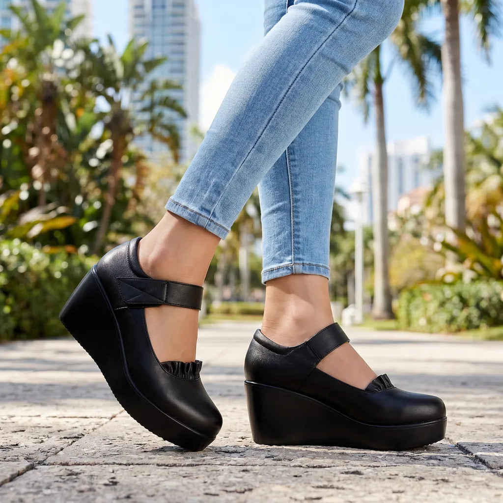 Blair Wedge Pumps - By Qivii