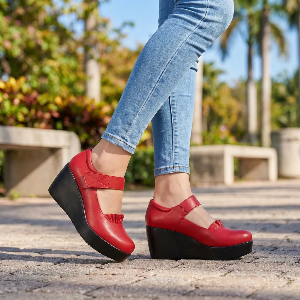 Blair Wedge Pumps - By Qivii