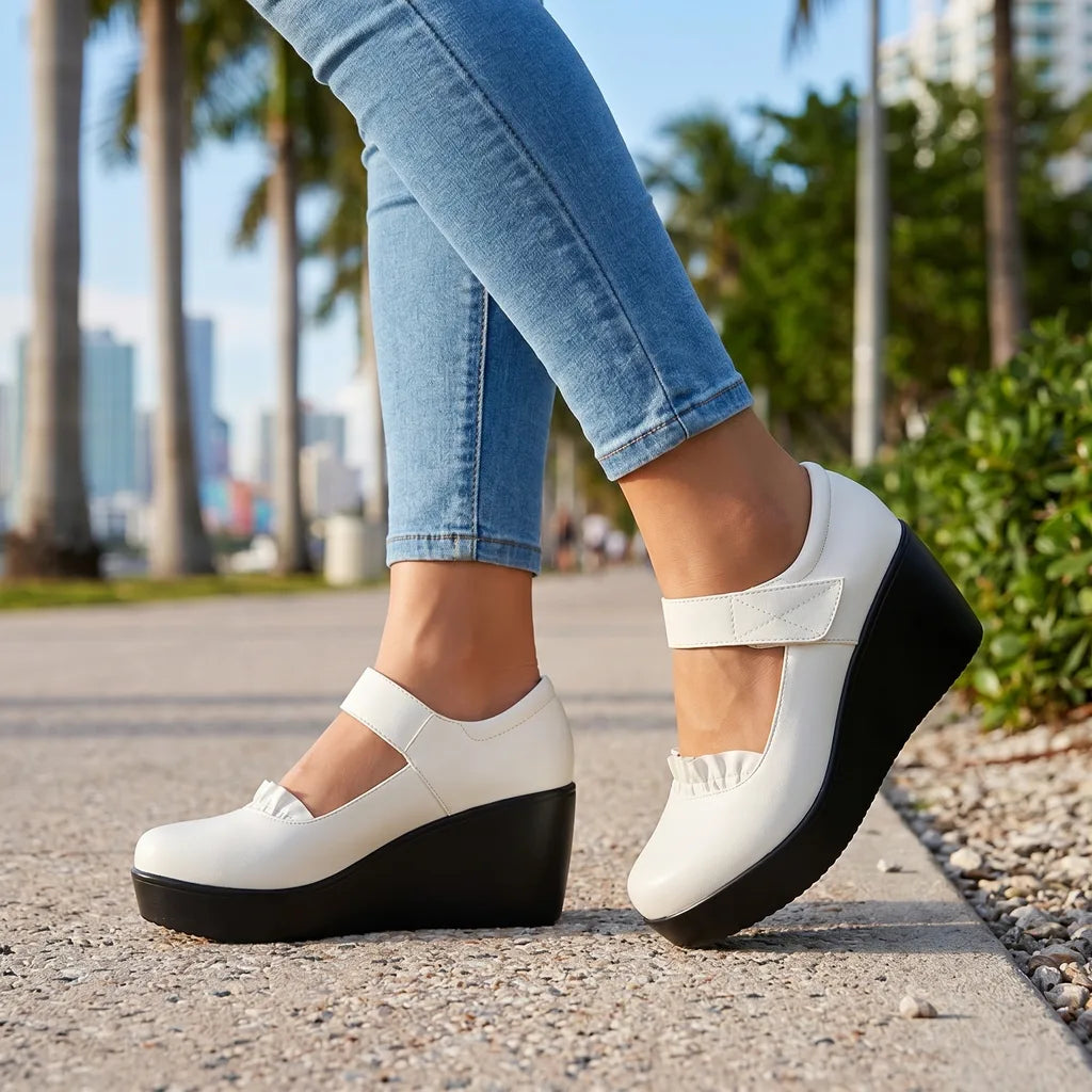Blair Wedge Pumps - By Qivii