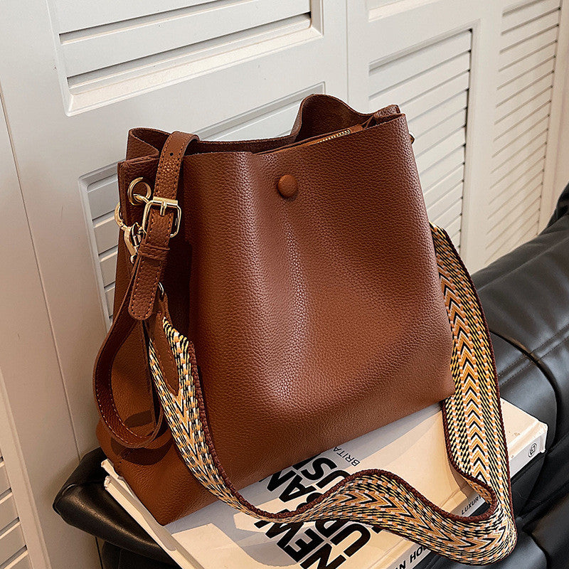 Montelise | Crossbody Bucket Bag - By Qivii
