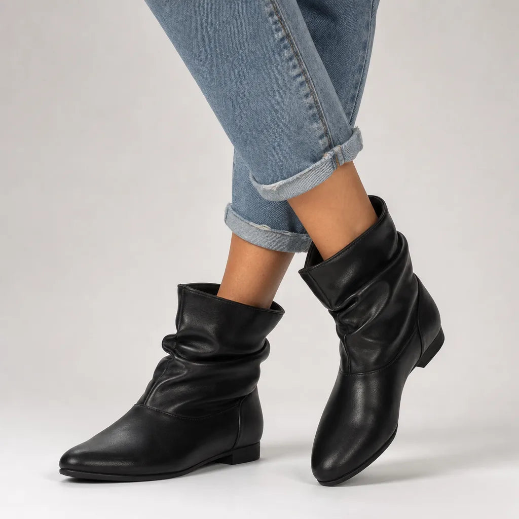 Cosima | Womens Fall Ankle Booties - By Qivii