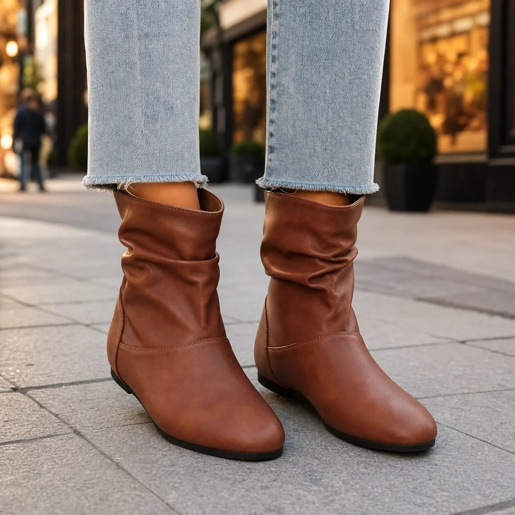 Cosima | Womens Fall Ankle Booties - By Qivii