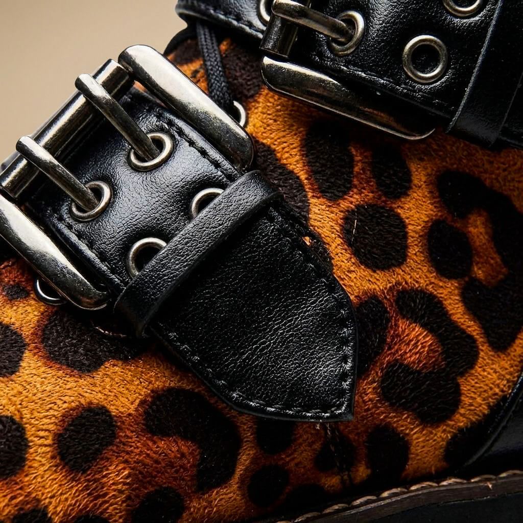 Savannah Buckle Ankle Boots - By Qivii