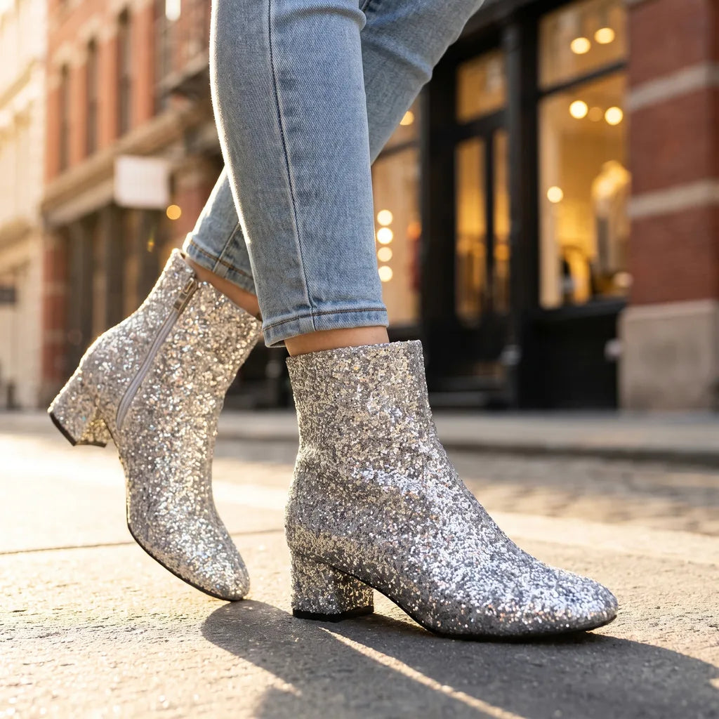 Delphina | Womens Fall Ankle Booties - By Qivii