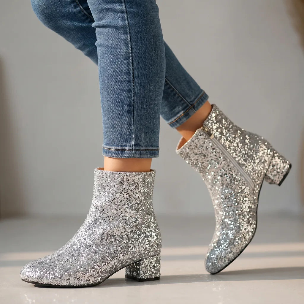 Delphina | Womens Fall Ankle Booties - By Qivii