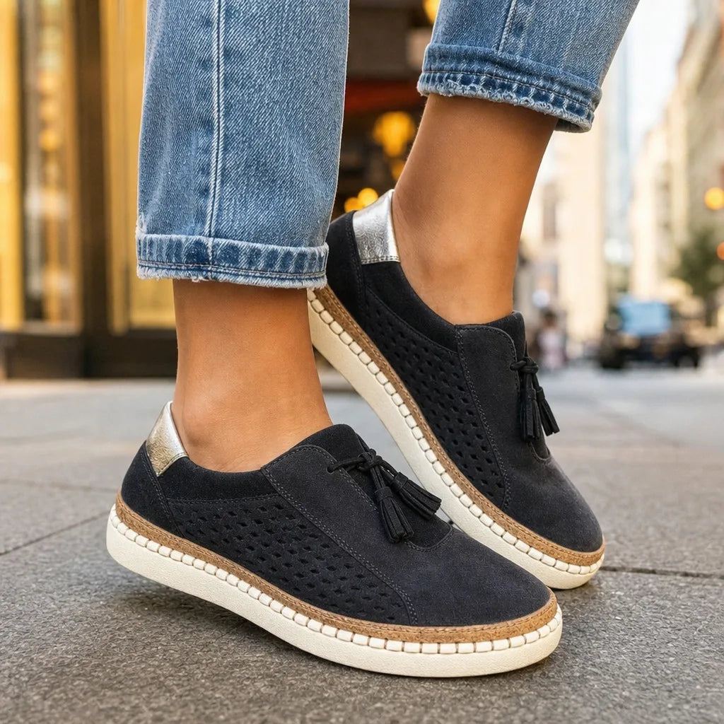 Delphine Tassel Slip-On Loafers - By Qivii