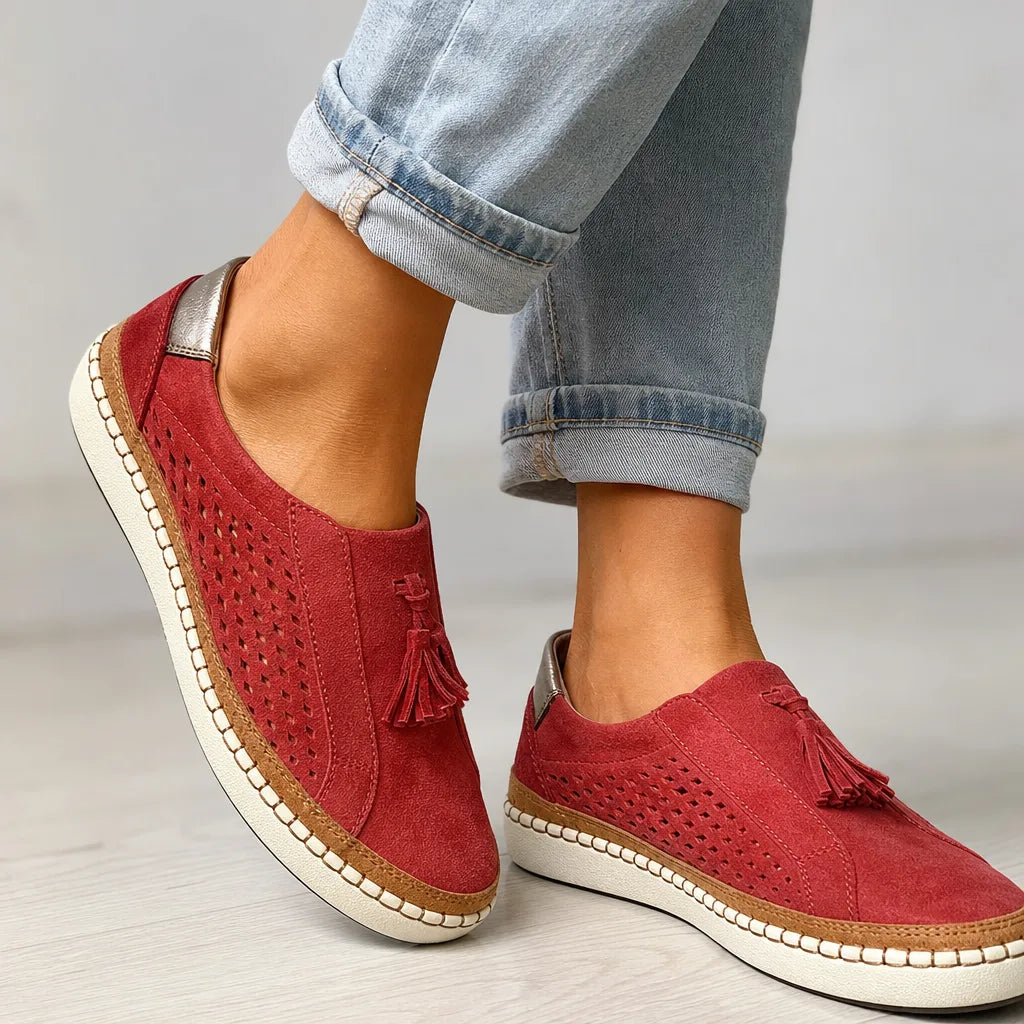 Delphine Tassel Slip-On Loafers - By Qivii