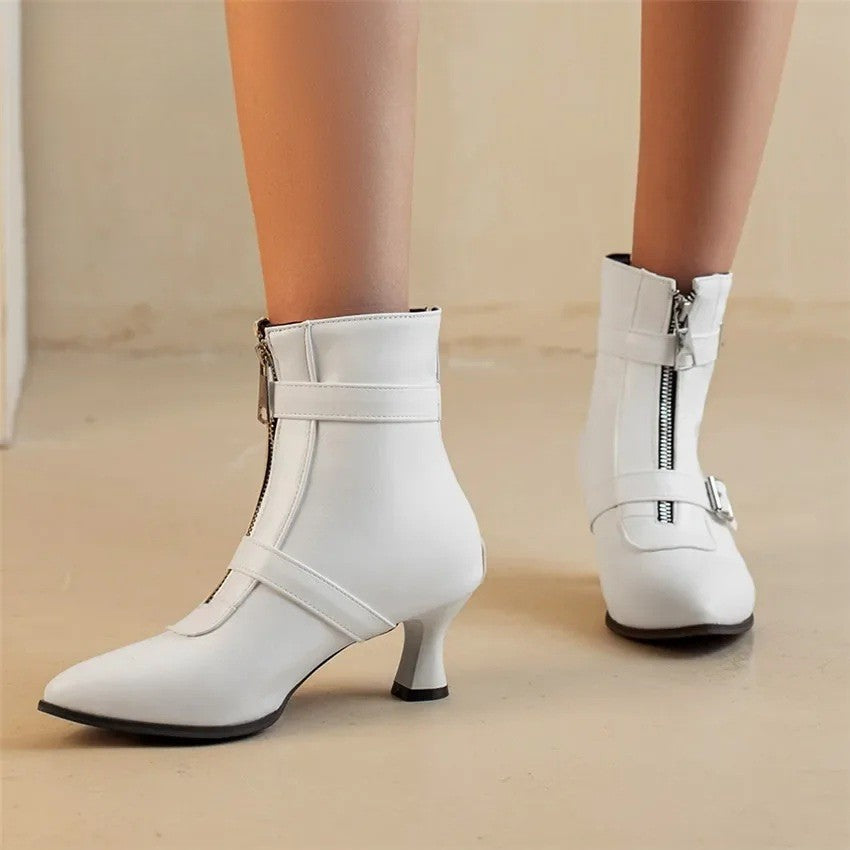 Lushen Chunky Heels - By Qivii