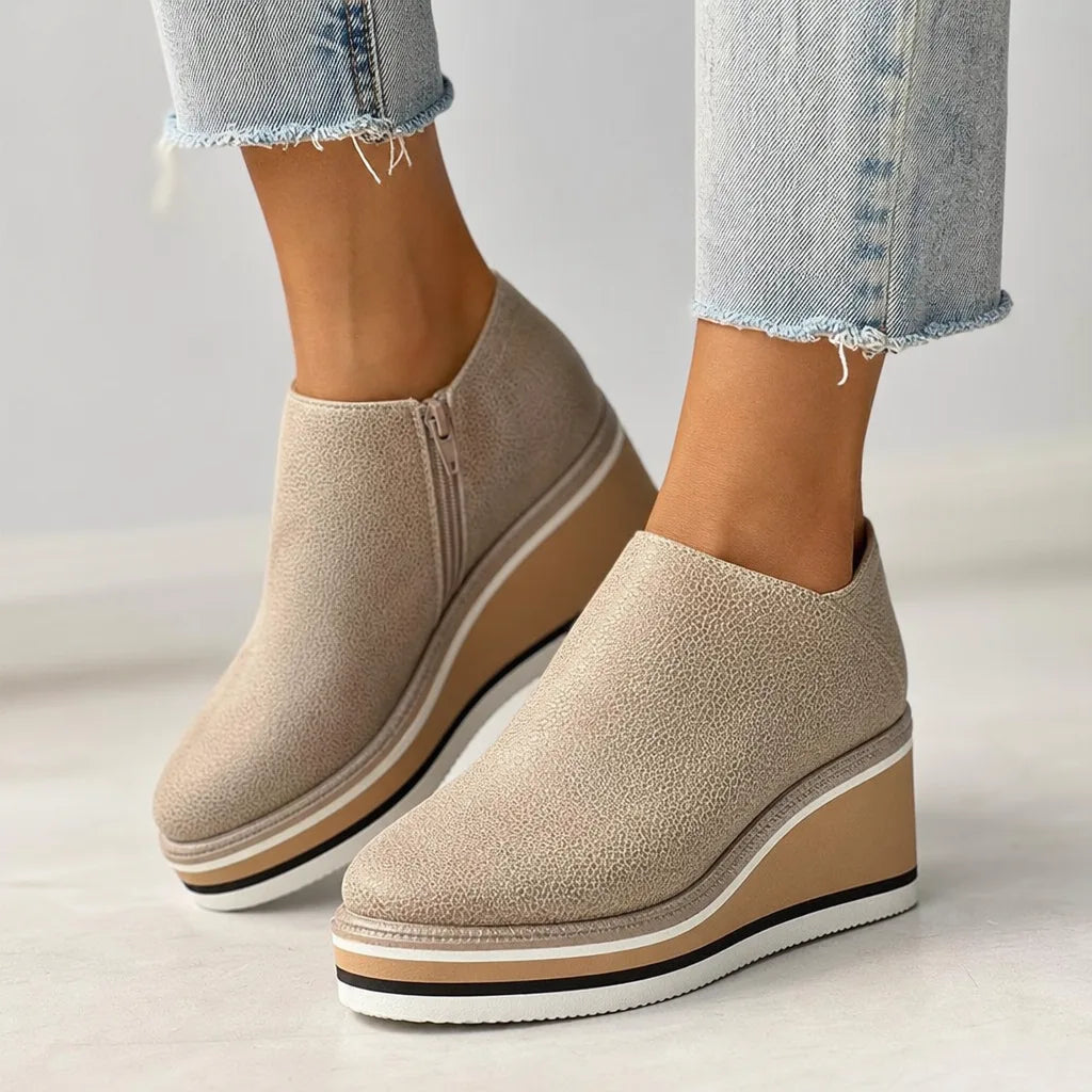 Edith | Womens Waterproof Heeled Boots - By Qivii