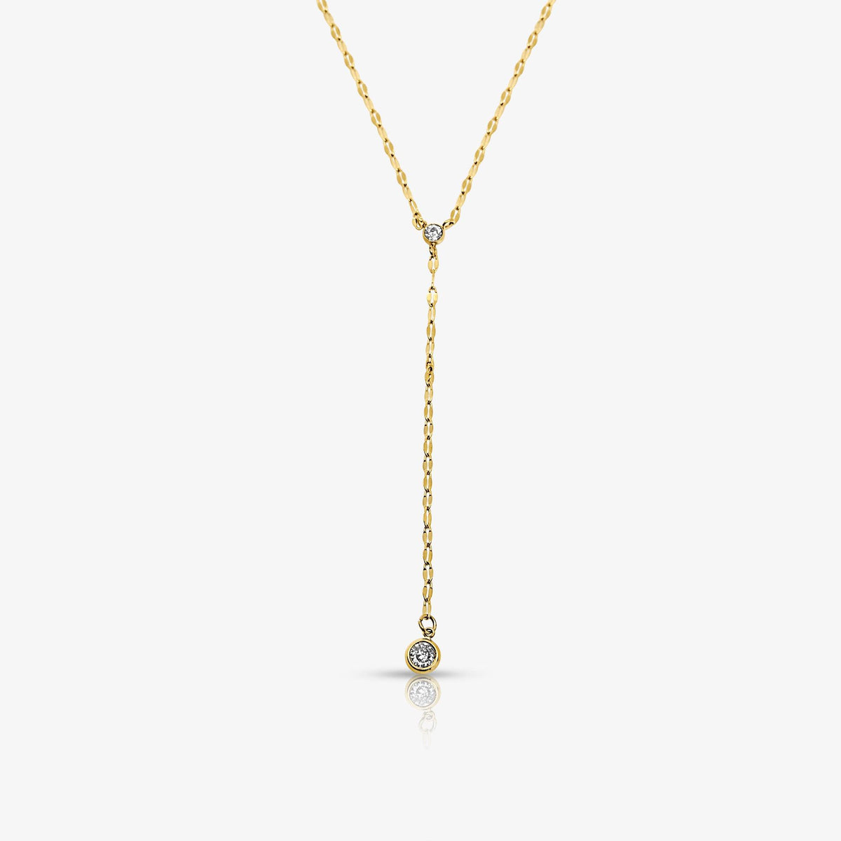 Falling Star Lariat Necklace | By Qivii
