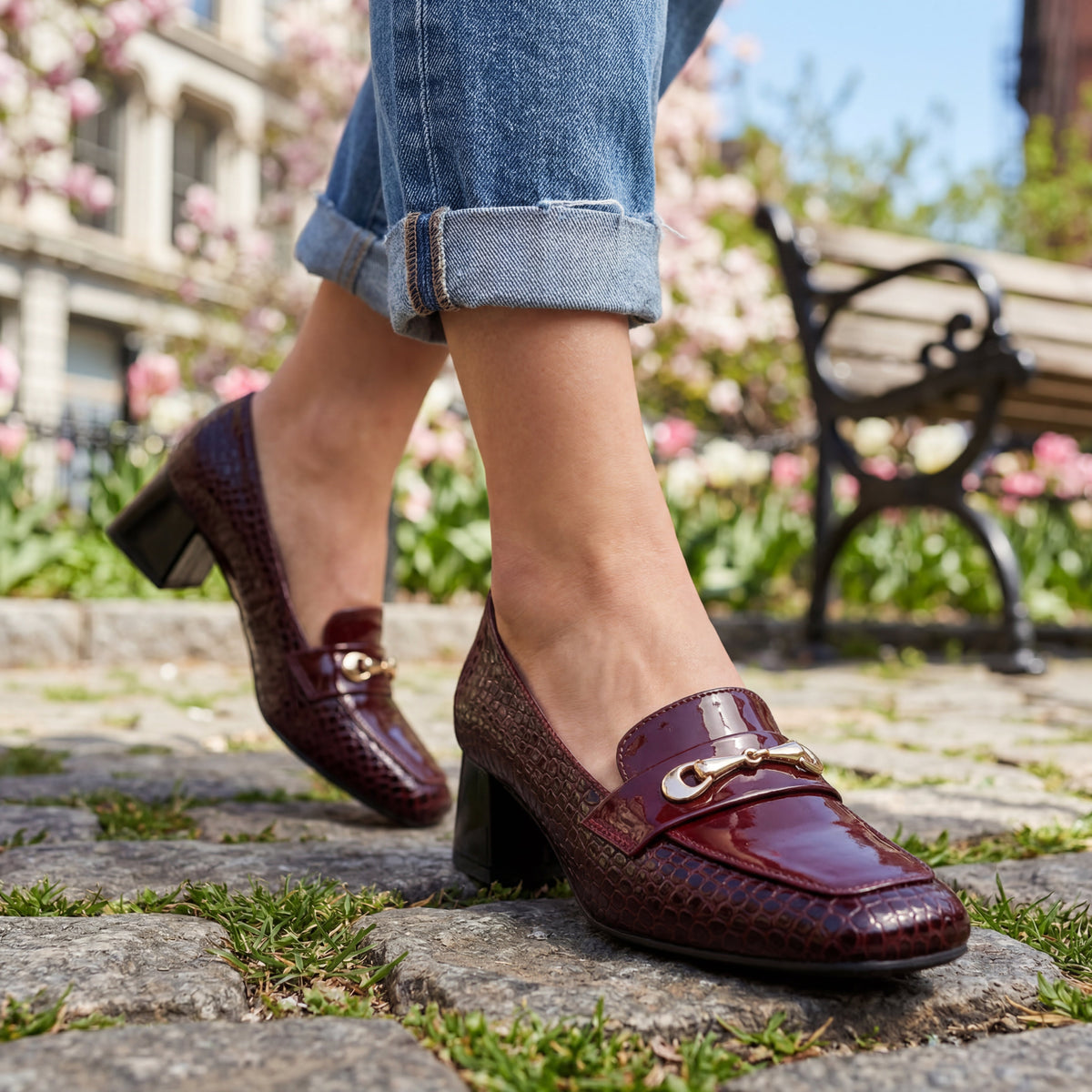 Juliette Patent Loafers - By Qivii