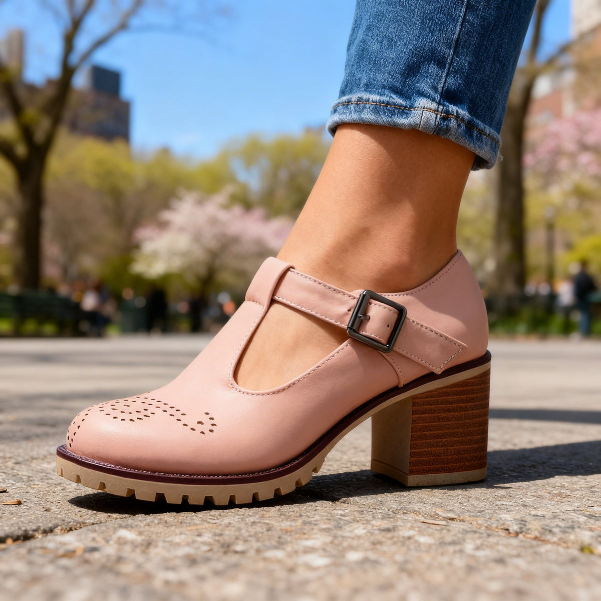 Jacklyn Brogue Loafers - By Qivii