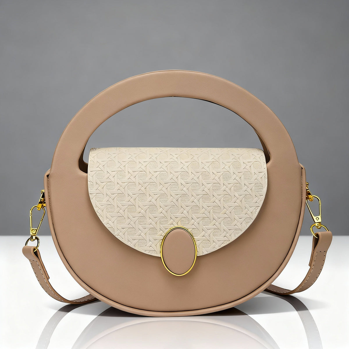 Louise Carter Oval Handbag