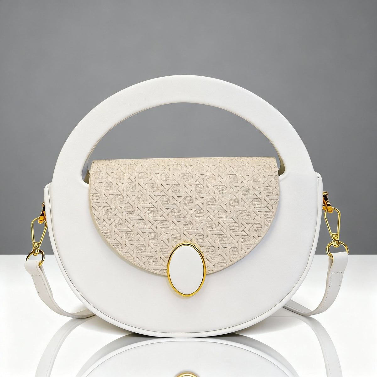 Louise Carter Oval Handbag