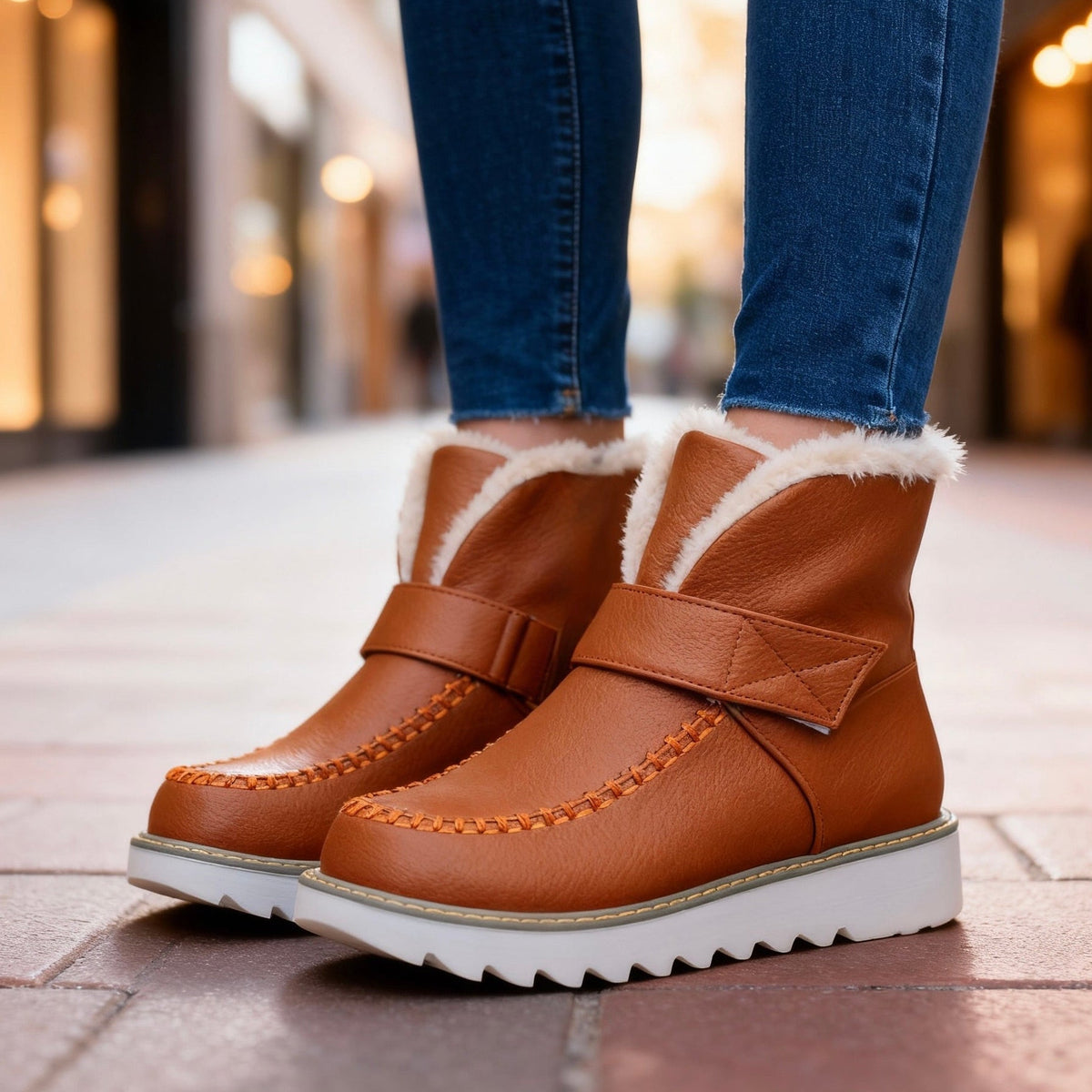 Freya | Women's Winter Waterproof Ankle Boots - By Qivii