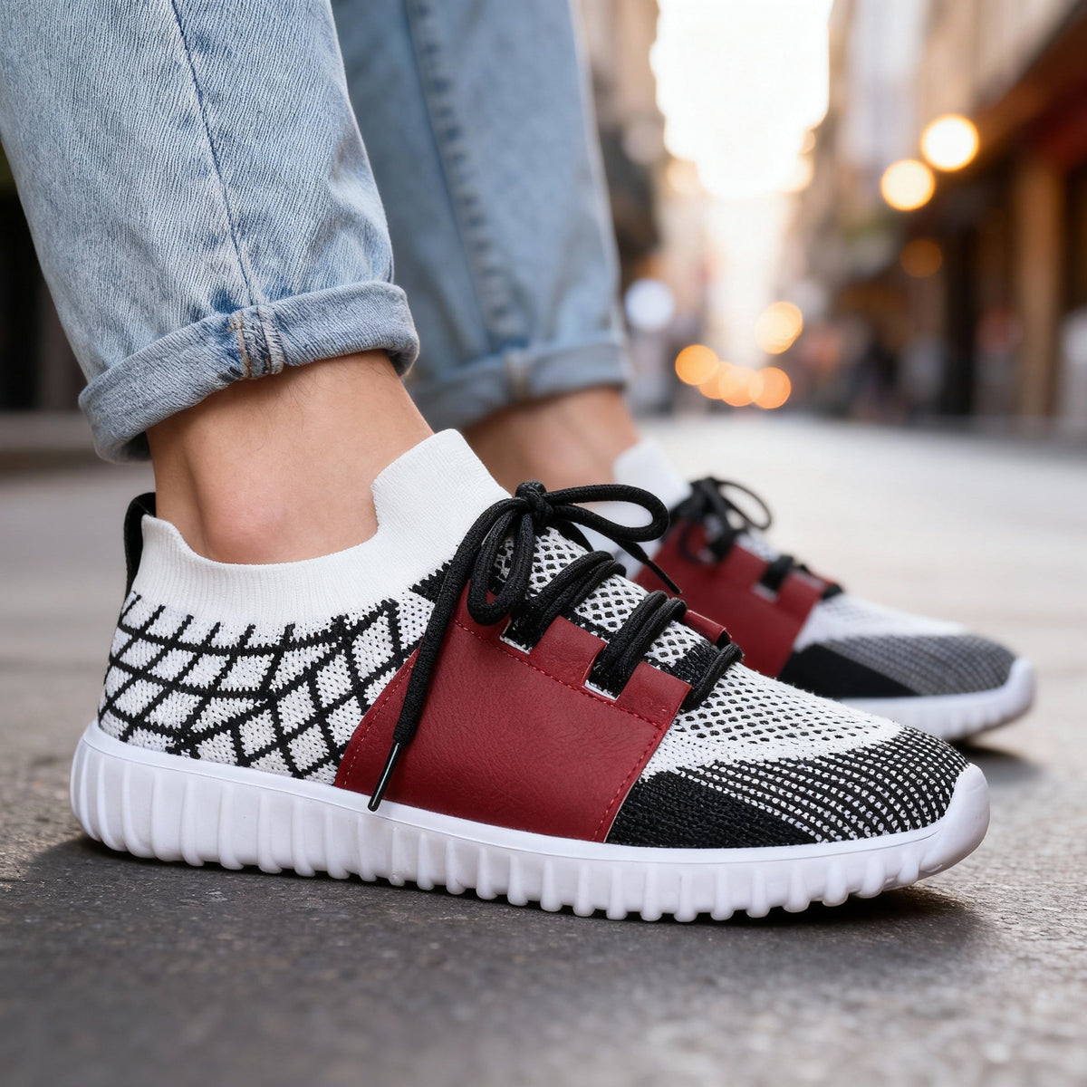 Cynthia Comfort Orthopedic Sneakers - By Qivii