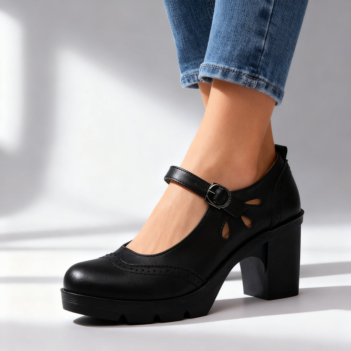 Lovetta Brogue Loafers - By Qivii