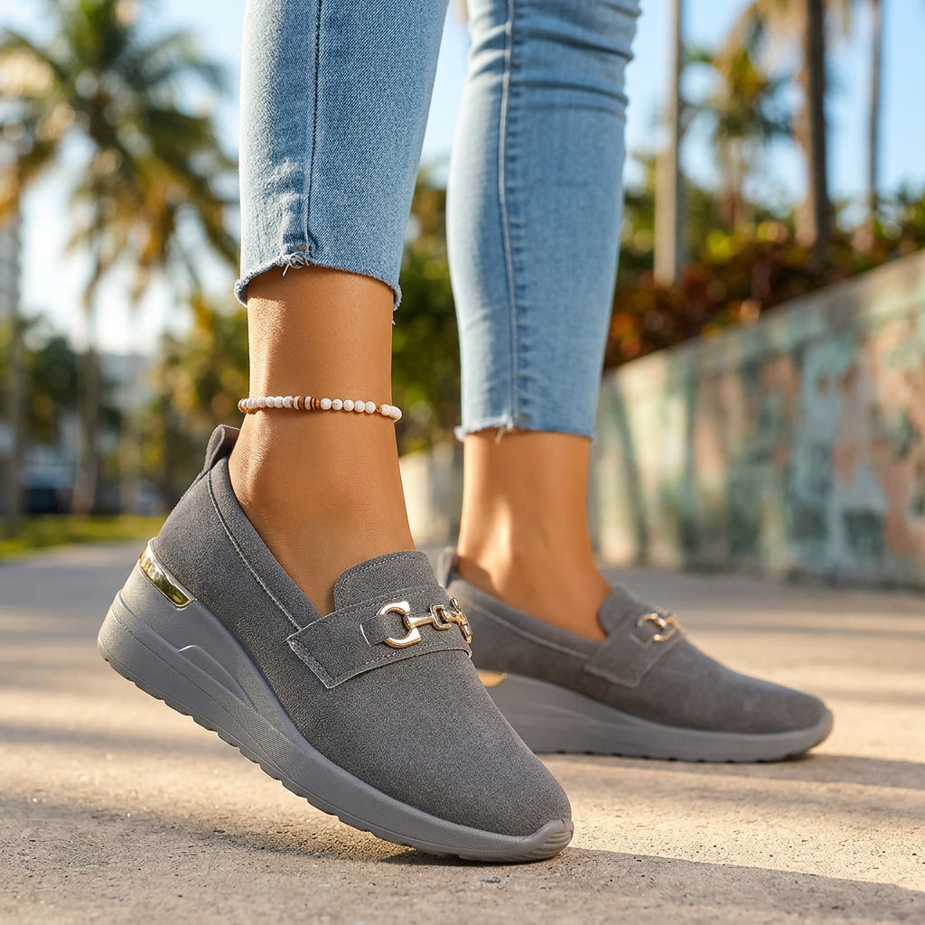 Heidi Orthopedic Accent Loafers - By Qivii
